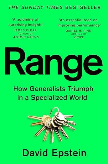 Range How Generalists Triumph in a Specialized World & The Sports Gene By David Epstein 2 Books Collection Set