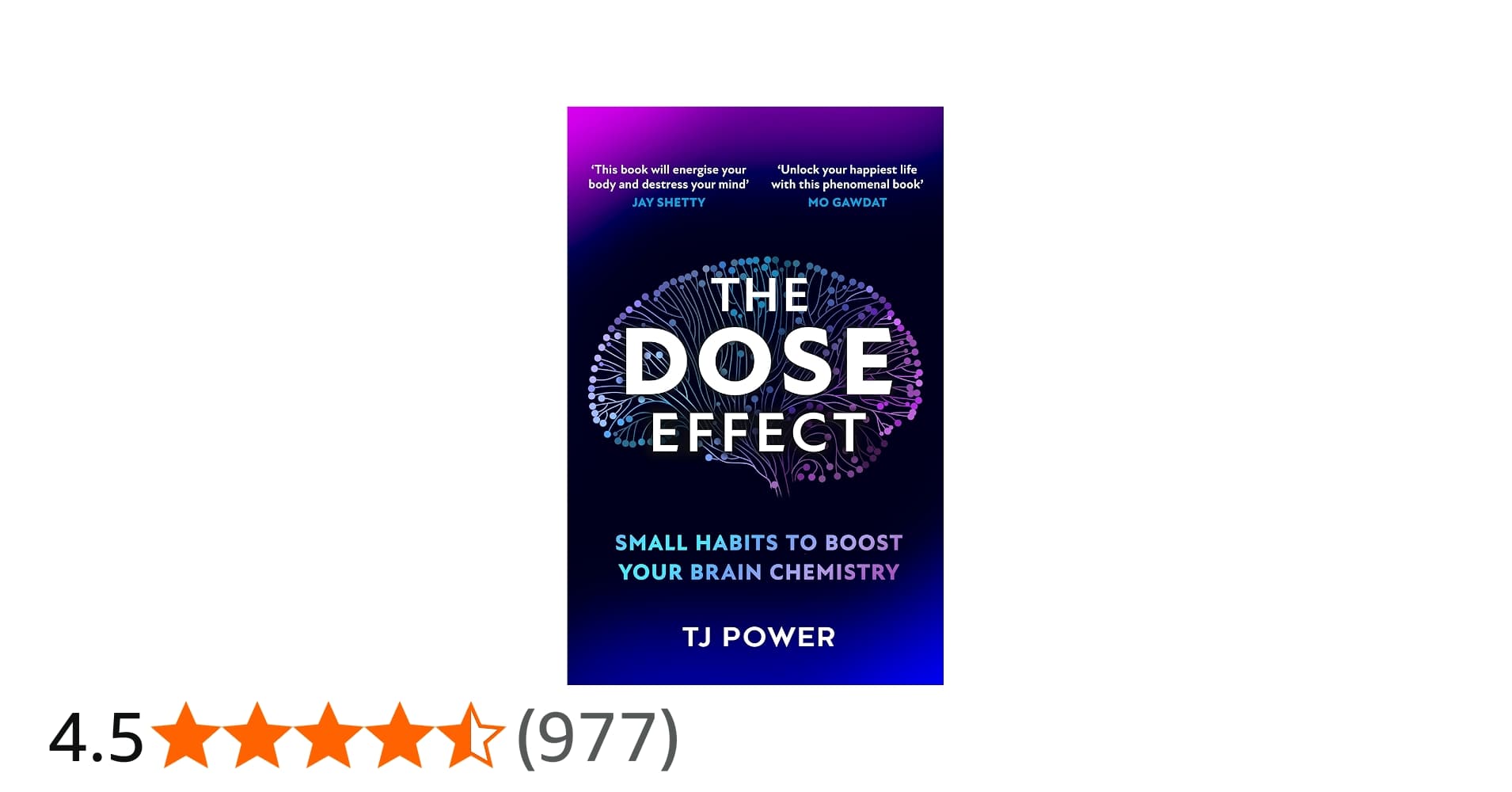 Amazon - The DOSE Effect: Unlock the secret powers of dopamine, serotonin and more in this new self-help guide to feeling healthier and happier from a Sunday Times bestselling neuroscientist