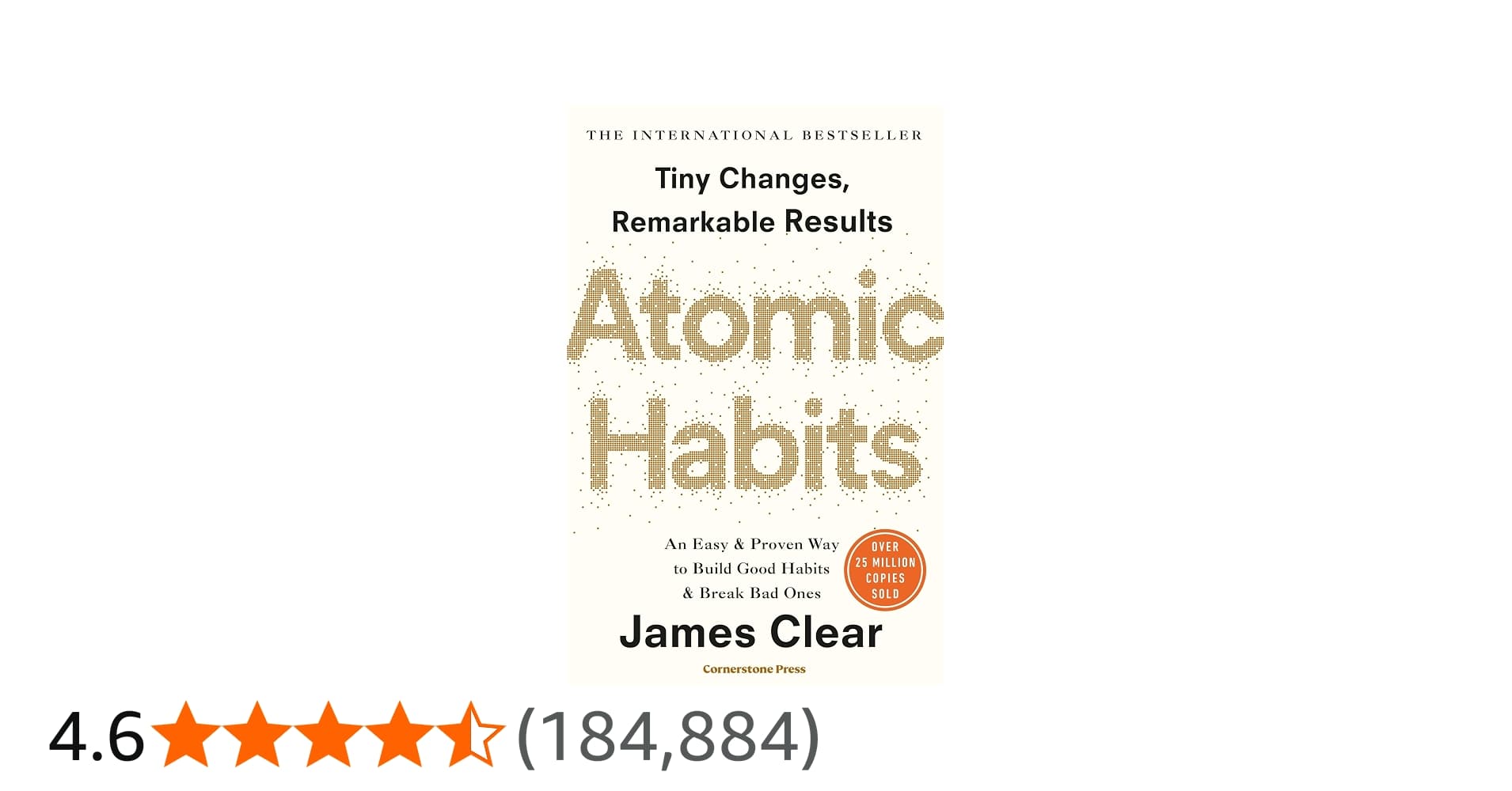 Amazon - Atomic Habits: The life-changing million-copy #1 bestseller