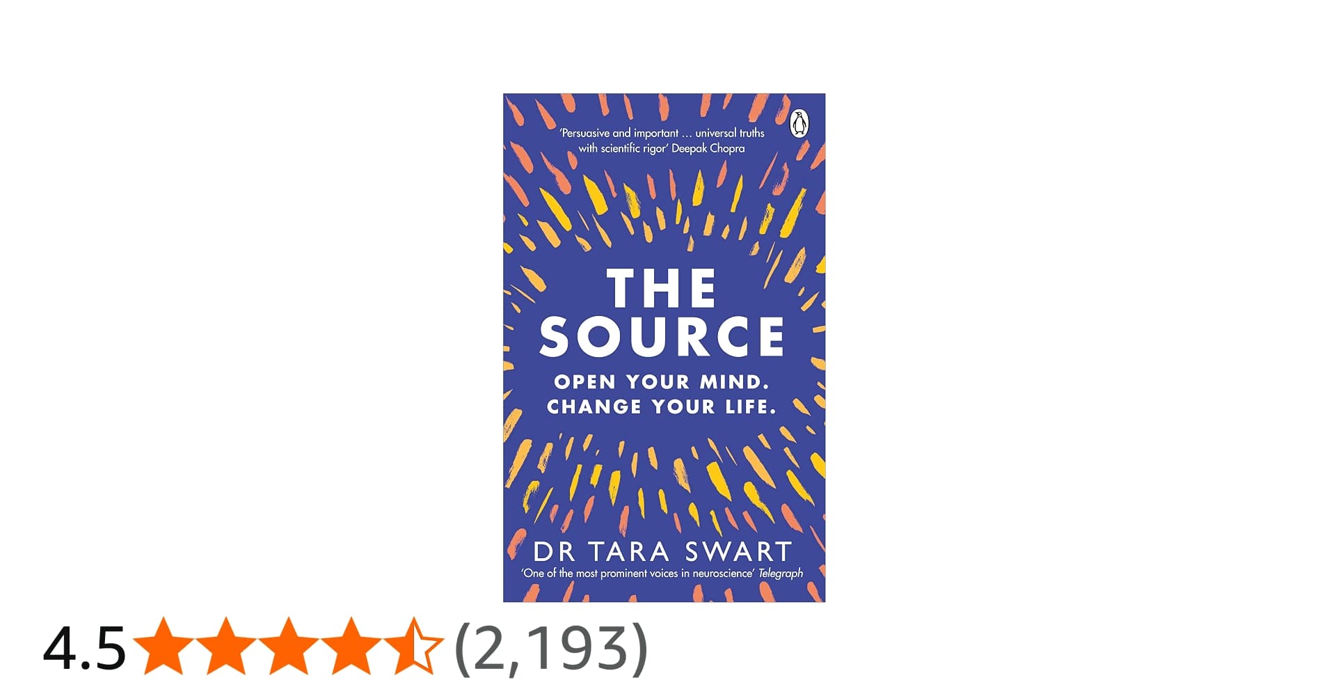 Amazon - The Source: Open Your Mind, Change Your Life - The neuroscience of manifestation, as seen on Diary of a CEO (Vermilion)